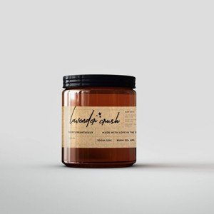 Lavender Crush Candle - Freres Branchiaux - 1 of 3