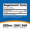 Nutricost L-Theanine Capsules (200 MG) (240 Capsules) - 2 of 4