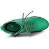 Allegra K Women's Platform Chunky High Heel Lace Up Combat Boots - 4 of 4