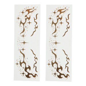 Unique Bargains Waterproof Freckles Stickers Face Tattoo 2 Pcs - 1 of 4