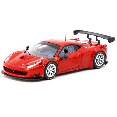 Ferrari 458 Italia GT3 Red "Road64" Series 1/64 Diecast Model Car by Tarmac Works