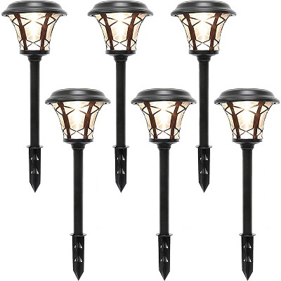 Maggift 25 Lumen Solar Powered Pathway Lights Waterproof Light For ...