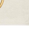 Avanti  Ivory with Gold Script Monogram Fingertip Towel Letter   I - 3 of 3