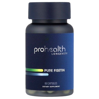 ProHealth Longevity Pure Fisetin, 60 Capsules (250 mg per capsule)