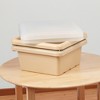 ECR4Kids Square Bin with Lid, Storage Containers, 2-Pack - 3 of 4
