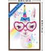 Trends International Sheena Pike - Llamacorn Framed Wall Poster Prints - 3 of 4