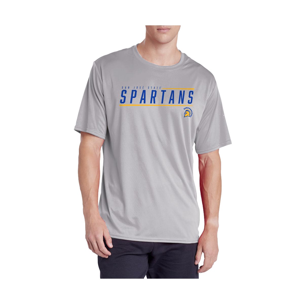 Men's San Jose State University Collegiate Sleek Men's Sport Active T-Shirt
