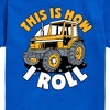 Boys' - Instant Message - This Is How I Roll Tractor Short Sleeve Graphic T-Shirt - 2 of 4