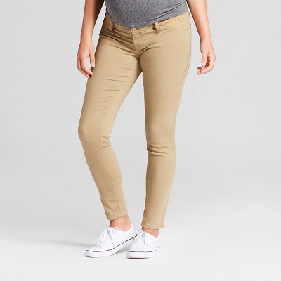 tan skinny pants