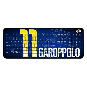NFL Los Angeles Rams Players Game Tactic Wireless USB Keyboard - 1 of 4