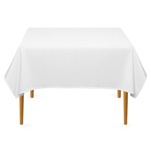 Lann's Linens Polyester Fabric Tablecloth For Wedding, Banquet, Restaurant  - 90 X 132 Inch Rectangular - Black : Target