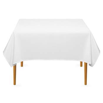 Lann's Linens 20-Pack Polyester Fabric Tablecloth for Wedding, Banquet, Restaurant - 54 Inch Square