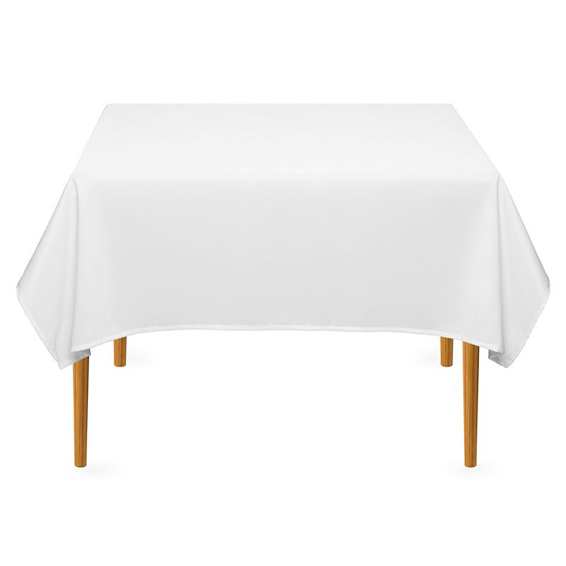 Lann's Linens 20-Pack Polyester Fabric Tablecloth for Wedding, Banquet, Restaurant - 54 Inch Square, 1 of 5