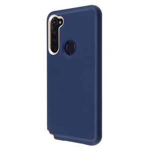 MyBat Fuse Series Case for Motorola Moto G Stylus - Black / Blue / Inc Blue - 1 of 4