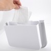 Unique Bargains Car Trash Can W/ Hook Foldable Portable Front Rear Seats Trash Bin 1 Pc - 4 of 4