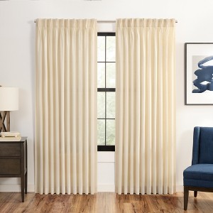 Waverly Serendipity Pinch Pleat Light-Filtering Window Panel - 1 of 3