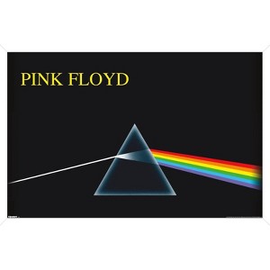 Trends International Pink Floyd - The Dark Side Of The Moon Logo Framed Wall Poster Prints - 1 of 4