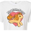 Women's - My Little Pony - Retro Heart Logo Cropped Graphic T-Shirt - 2 of 4