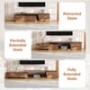 Modern 110.24"Extendable TV Stand with Drawer and Cabinet Storage - 2 of 4