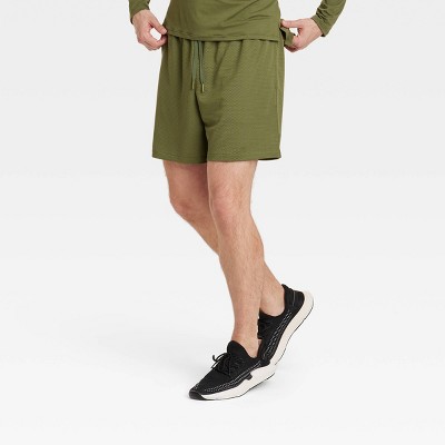 Men's 6" Mesh Shorts - All In Motion™ Green XL