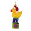 Christopher Radko Company 4.75 In New Duck On The Block Baby Christmas Santa Hat Tree Ornaments - image 2 of 3