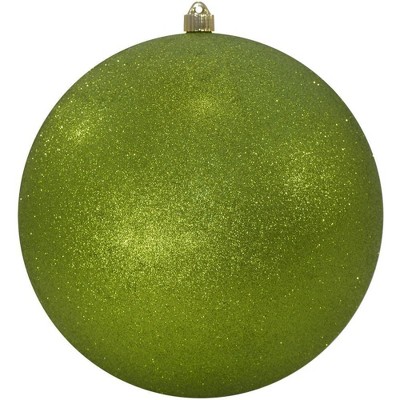 Christmas By Krebs Glitter Lime Green Shatterproof Christmas Ball Ornament 12 300mm Target