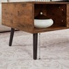 Hotraffy 39inches Wood Lift Top Coffee Table with Hidden Compartment and Storage Shelf - 4 of 4
