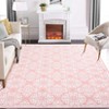 Area Rug Machine Washable Rug Non Slip Non Shedding Large Indoor Carpet Floral Low Pile Foldable Stain Resistant Rugs for Bedroom Living Room - 2 of 4