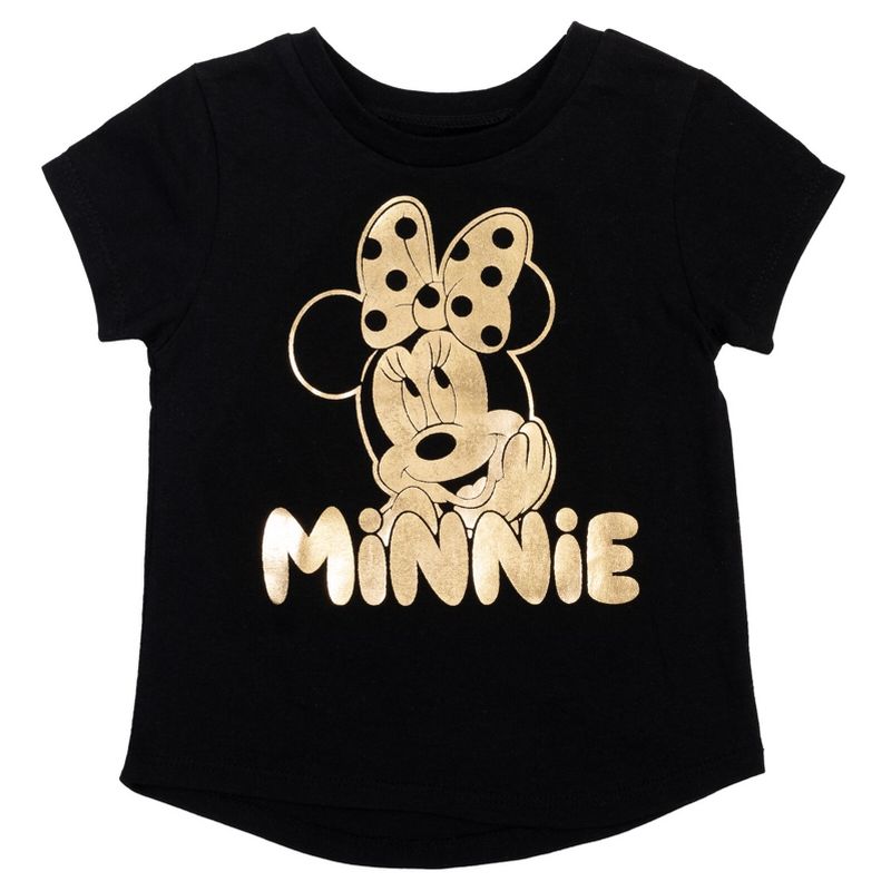 Disney Minnie Mouse Girls Pullover T-Shirt Toddler to Big Kid, 3 of 6
