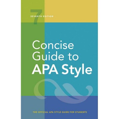 Concise Guide to APA Style - 7th Edition,Annotated by  American Psychological Association (Spiral Bound)