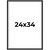 PosterPalooza | Flat Silver Picture Frame - UV Acrylic, Foam Board Backing, Hanging Hardware - 2 of 4