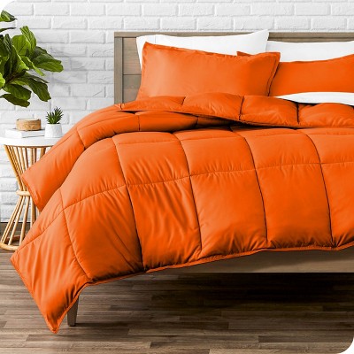 orange bedding