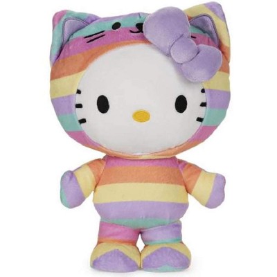 Gund Hello Kitty Rainbow Kitty 9.5 Inch Plush