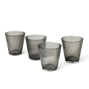Rosendahl Grand Cru Nouveau Glass Tumbler Set (Set of 4) - 8.8 Fl. Oz. - Lead-Free, Dishwasher Safe, Elegant Clear Glass Drinkware (Smoke) - 1 of 4