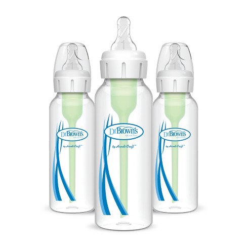 Dr. Brown's Options+ Anti-Colic Baby Bottle - 8oz/3pk - image 1 of 4