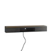 Chic Crate-Floating Media Console – Black 69 Inch TV Stand w/ 16 Color LED Backlit, Fits 55-65In TVs - 4 of 4