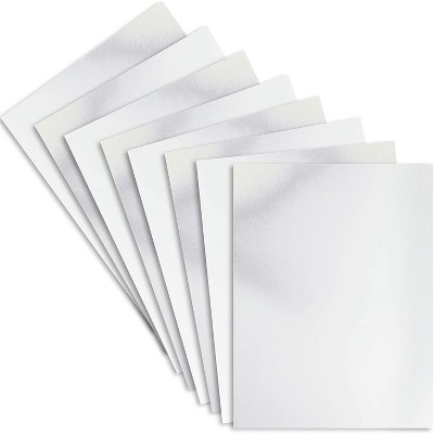 50-Pack Metallic Cardboard -Sheet Foil for Arts and Craft Supplies, Letter Size