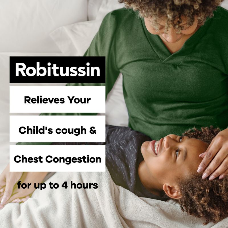 Children's Robitussin Cough & Chest Congestion DM Relief Liquid - Dextromethorphan - Honey - 4 fl oz, 5 of 12