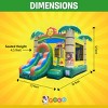 Pogo Bounce House Crossover Bounce House with Slide, No Blower - 3 of 4