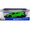 Lamborghini Huracan Performante Metallic Green 1/18 Diecast Model Car by Maisto - 4 of 4