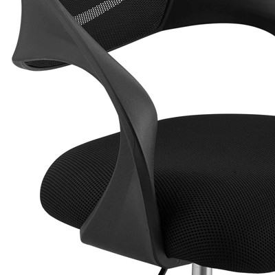 Black Mesh High Back Swivel Drafting Chair