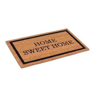 Birdrock Home Home Sweet Home Coir Doormat - 18 X 30