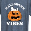 Women's - Peanuts - Halloween Vibes Short Sleeve Graphic T-Shirt - 2 of 4
