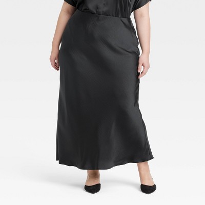 Women's Midi A-Line Skirt - A New Day™