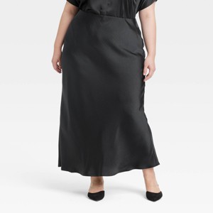 Women's Midi A-Line Skirt - A New Day™ - 1 of 3