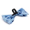 The Worthy Dog Gingham Whales Bow Tie Accessory - 2 of 3