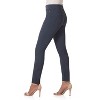 Rekucci Women’s Pull-On Skinny Work Pants – Tummy Control, Stretch Legging Fit with Zip Pockets for Office & Casual - 2 of 4