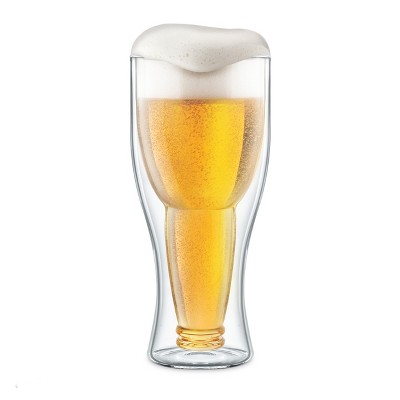 Final Touch Bottoms Up 13.5 Ounce Beer Glass