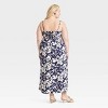 Women's Seersucker Maxi A-Line Dress - A New Day™ - 2 of 3