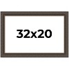 PosterPalooza | Museum Brown Picture Frame - UV Acrylic, Backing Board, Hanging Hardware Included - 2 of 4